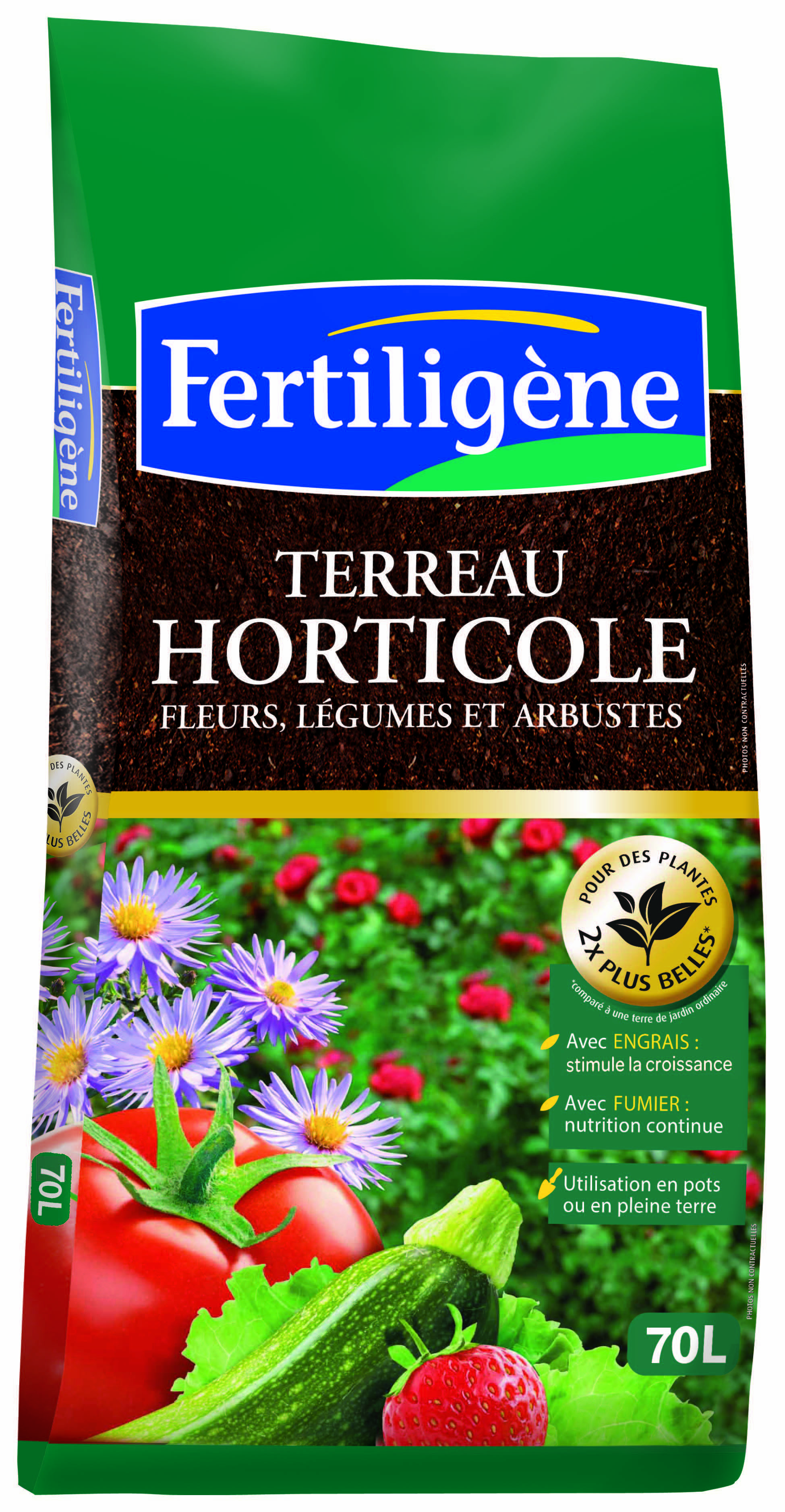 Fertiligène - Terreau rempotage 6 L - Jardiland