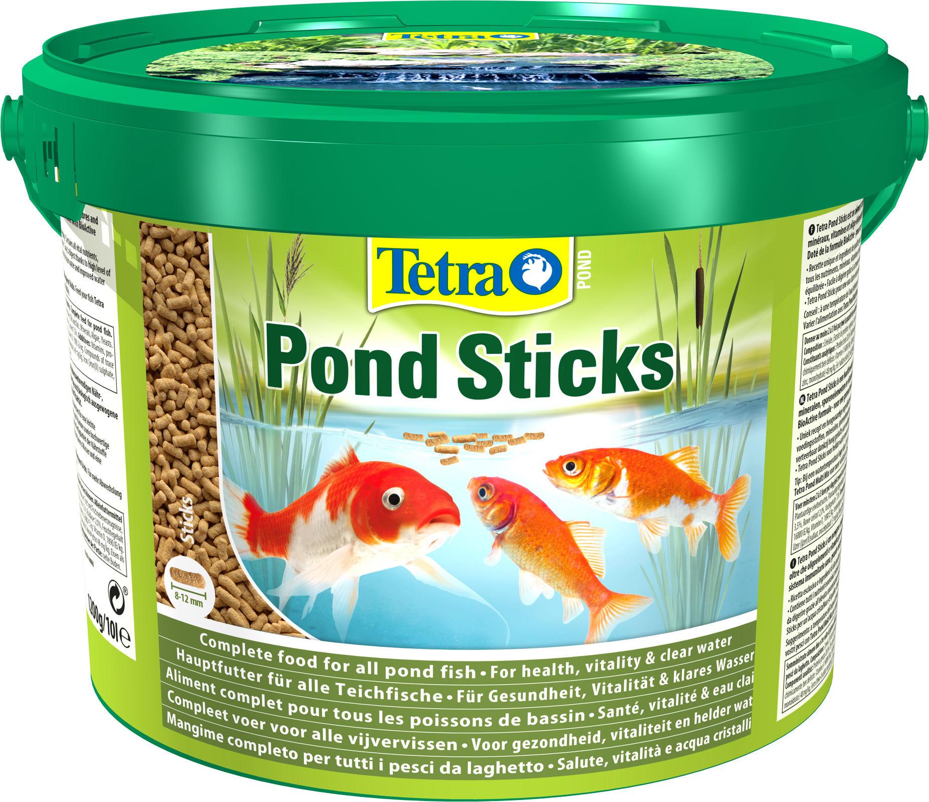 Tetra Pond Koï Mini Sticks Aliment complet pour petite carpe Koï