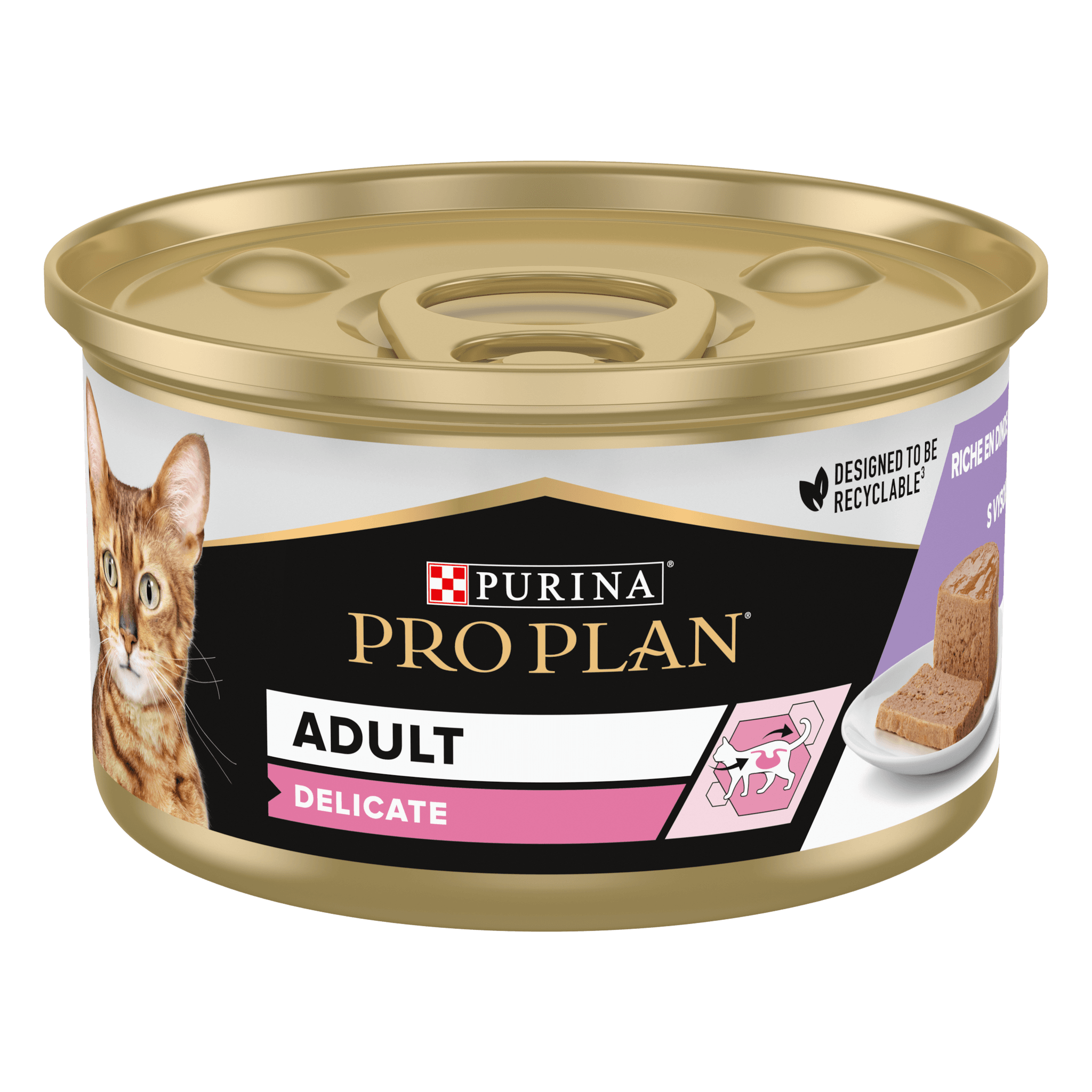 Pâtée chat Adulte Délicate Dinde 85 g - PRO PLAN