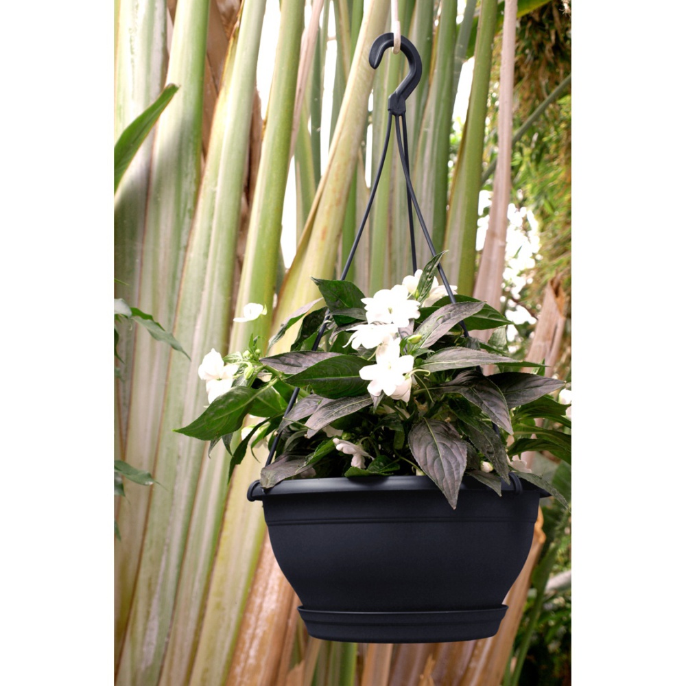 POETIC - SOUCOUPE POT DE FLEURS - SOUCOUPE POUR INTÉRIEUR ET EXTÉRIEUR -  COLORIS BLANC - Ø25,1 X H.