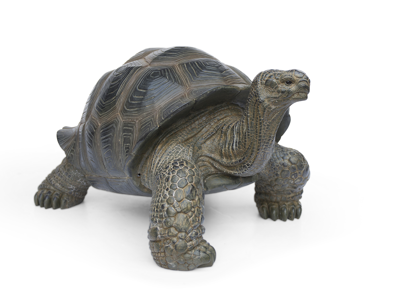 Relaxdays tortue, figurine de décoration de jardin, résine, 30 x