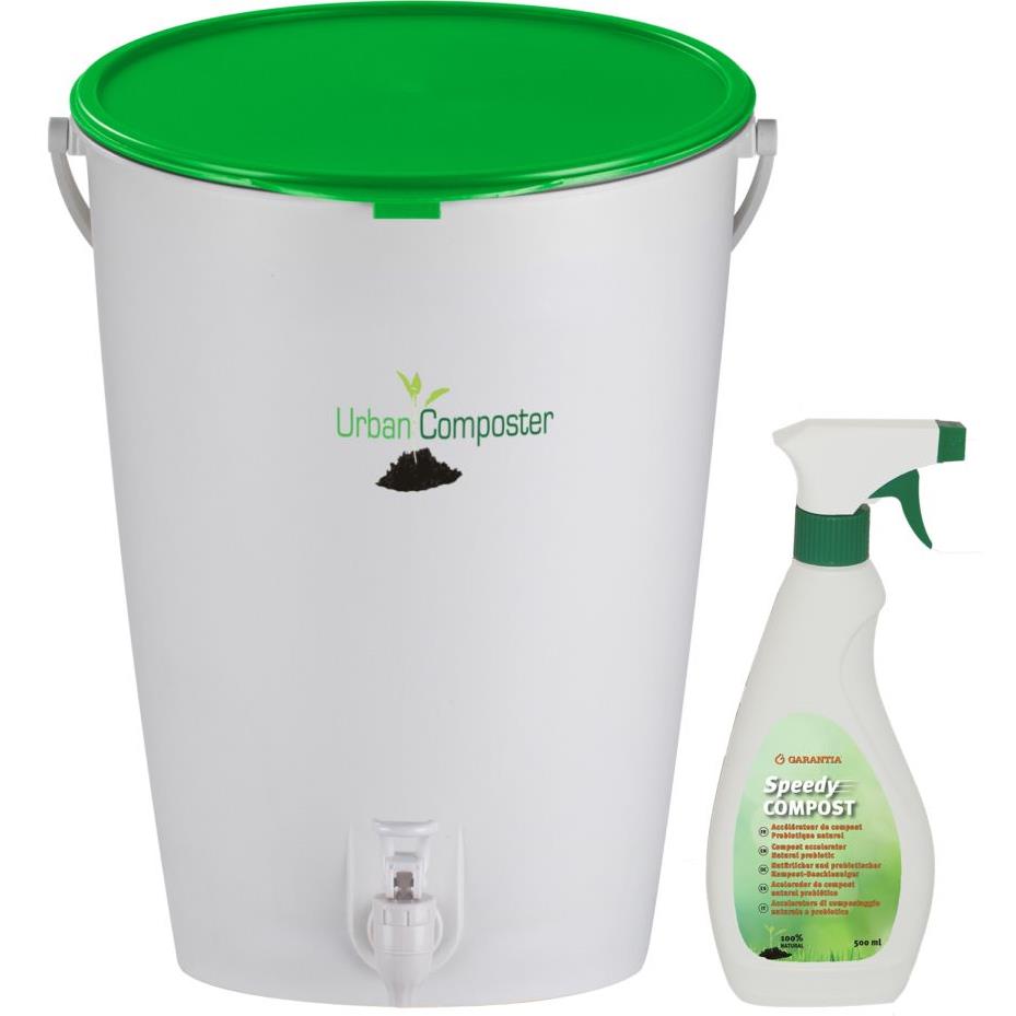 EDA - Poubelle spécial Compost coloris Vert - 6L - Gamm vert