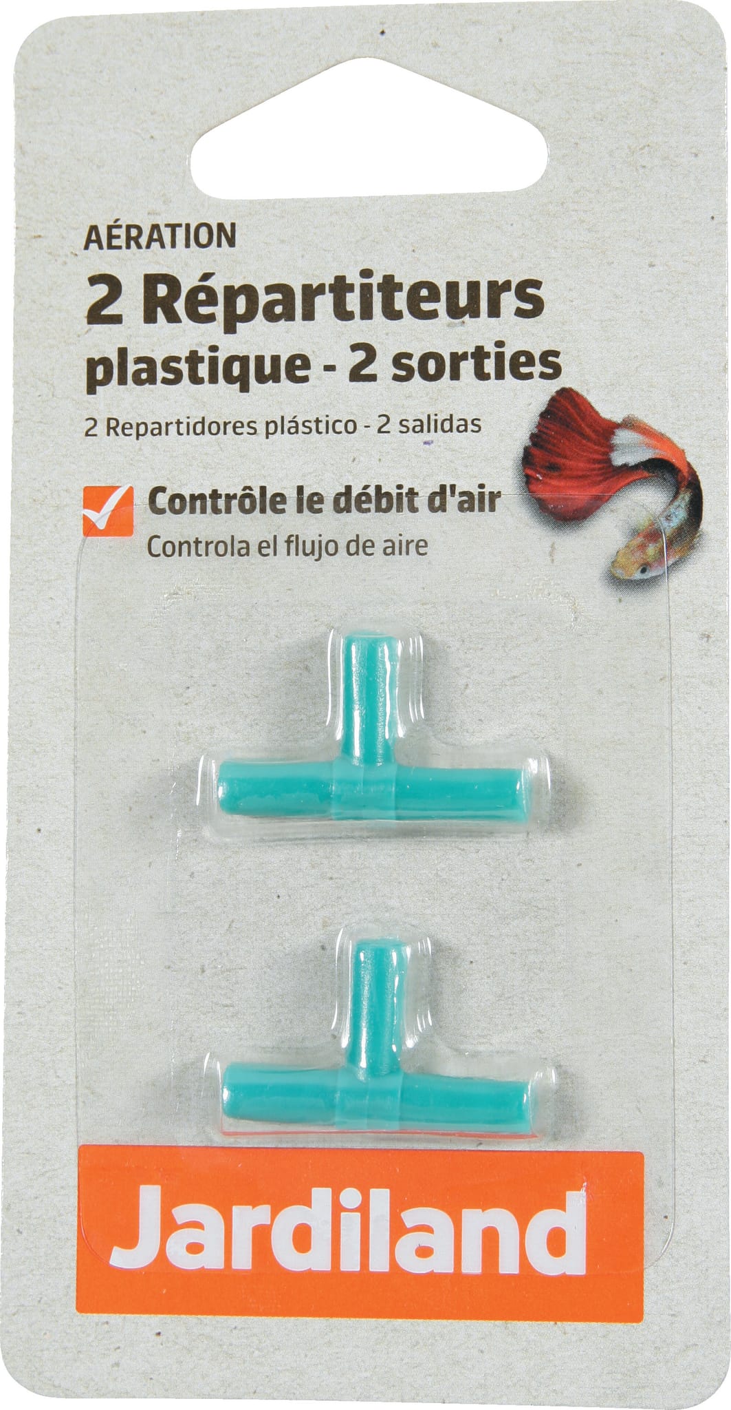 Jardiland - Robinet Plastique 2 Sorties x 2