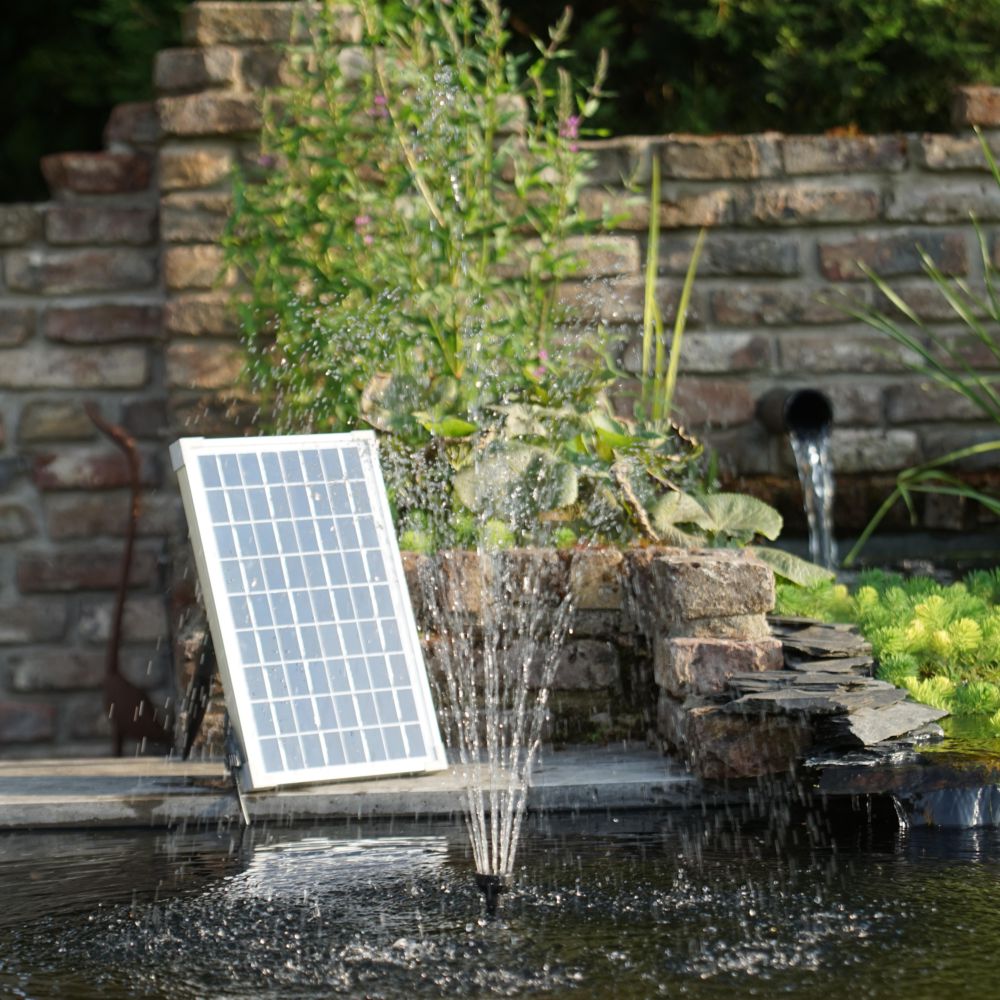 Pompe à eau solaire pour bassin ou jardin - SANLIN BEANS - SNÖ