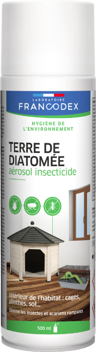 Terre de Diatomée anti insectes aérosol 500ml - Fatalexpert, Vente