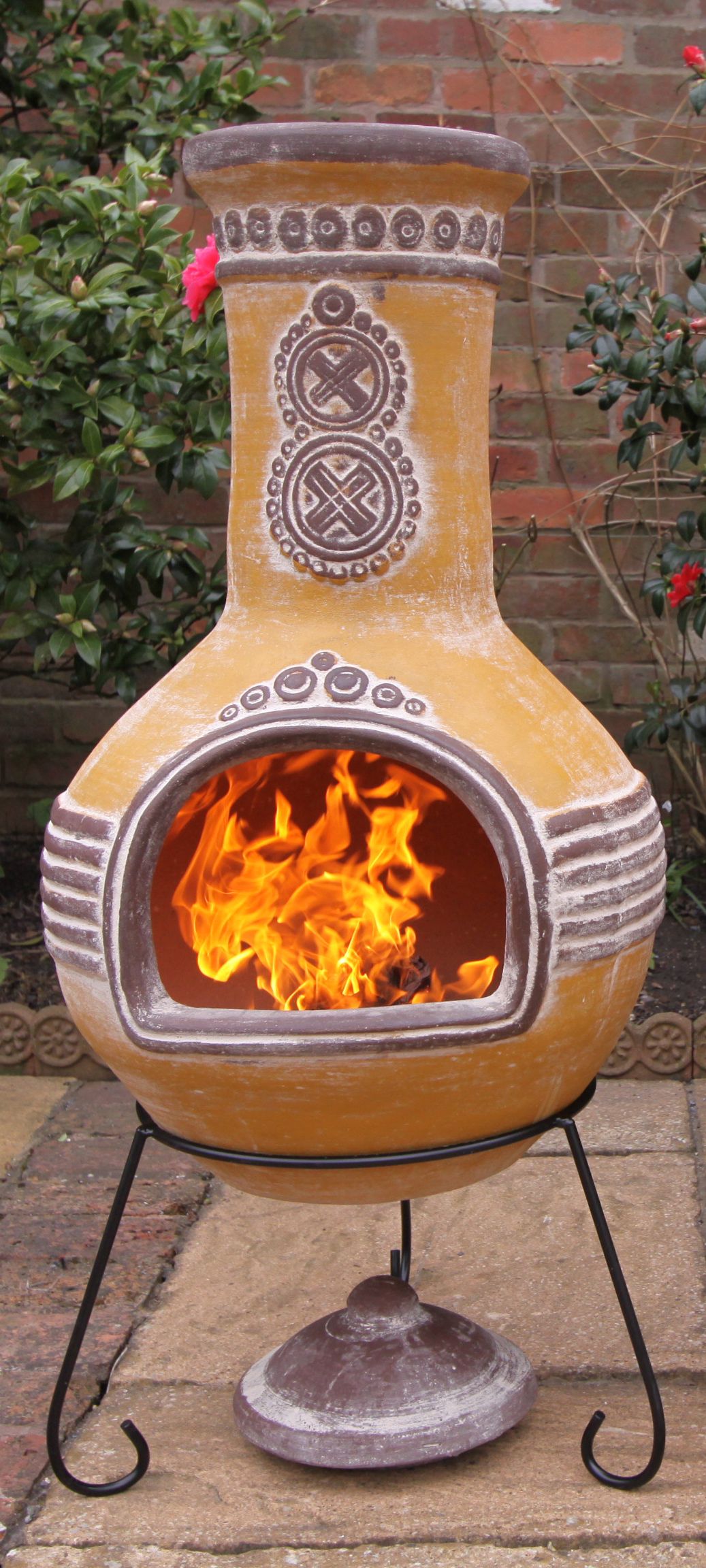 Grille BBQ pour cheminée mexicaine XL Gardeco - Jardiland