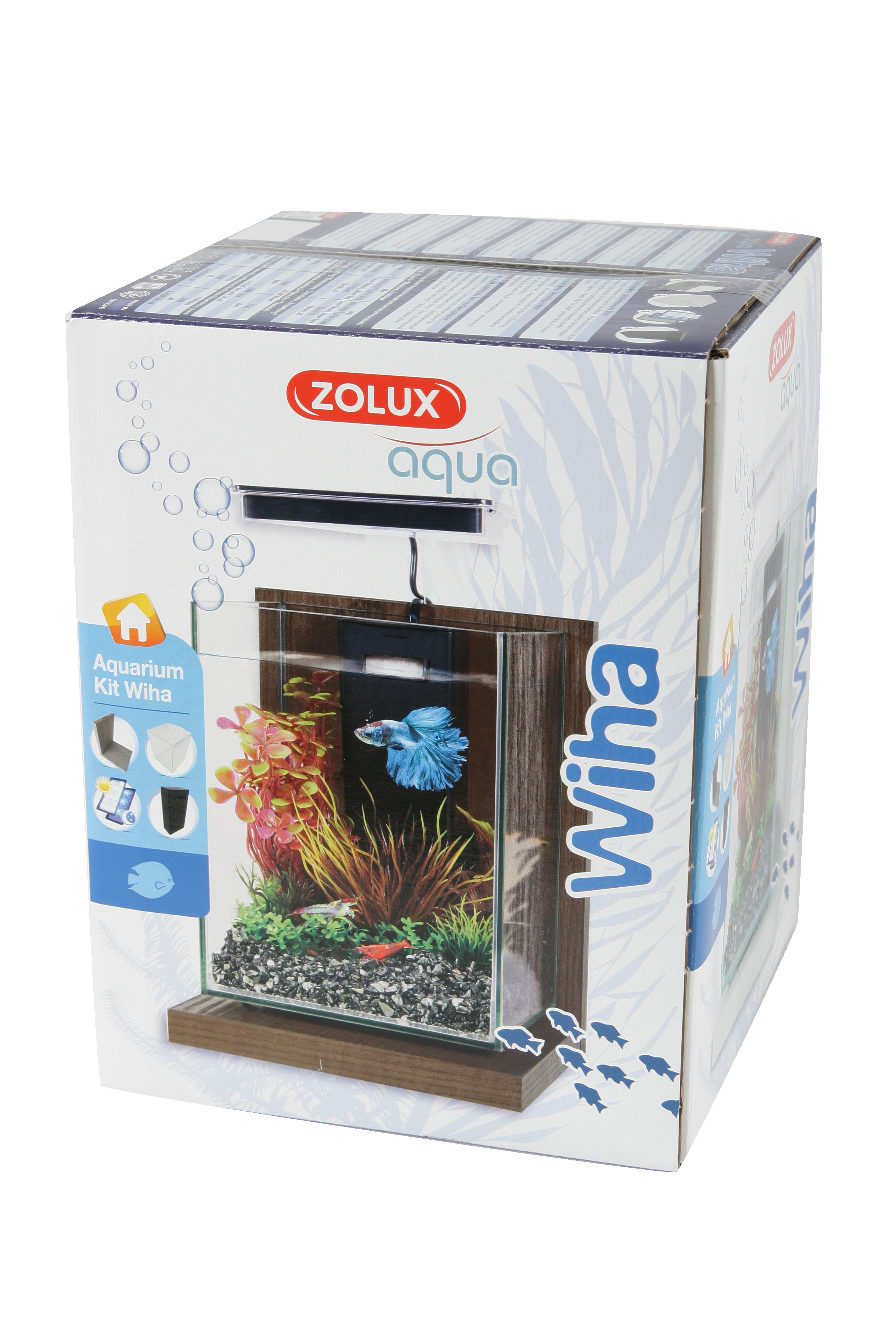 Zolux - Aquarium enfant blanc 18L - Aquarium - Rue du Commerce