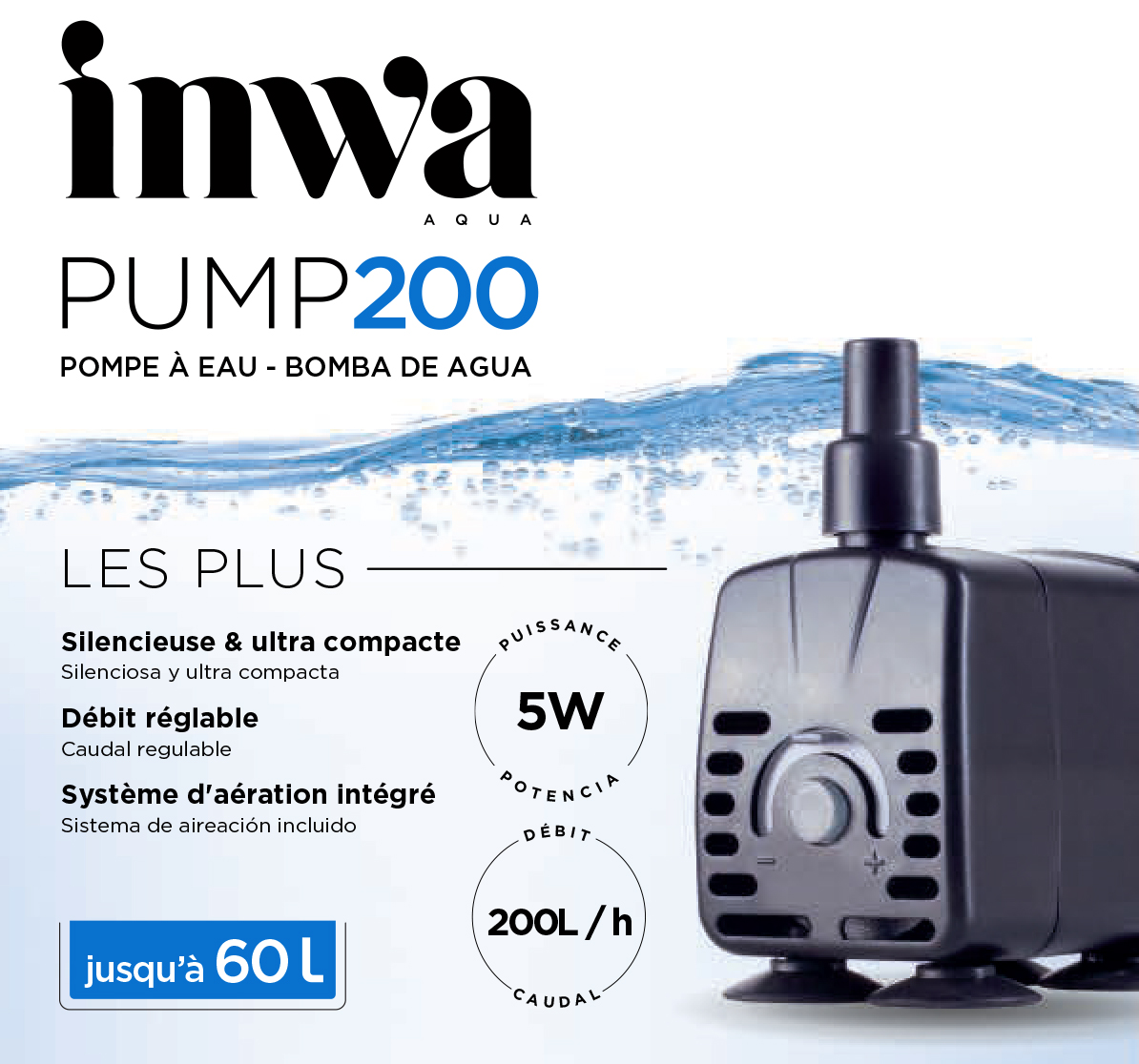 INWA - Pompe à eau PUMP 500 - Jardiland