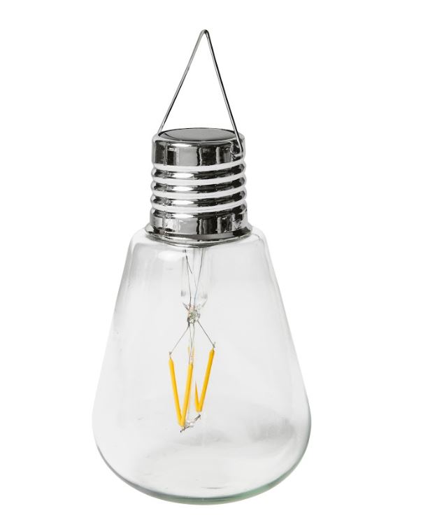 Ampoule solaire “Edison” - L.10 x l.10 x H.16,5 cm - Jardiland