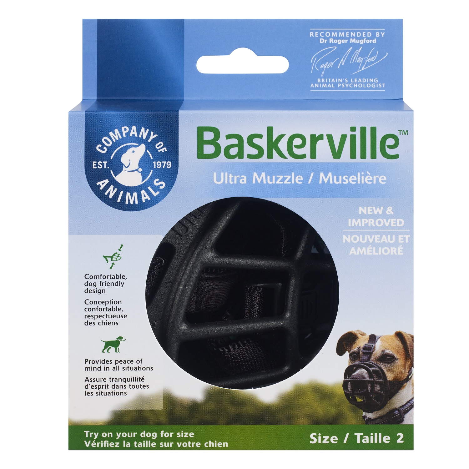 Muselière Baskerville Ultra 2.0 pour chien