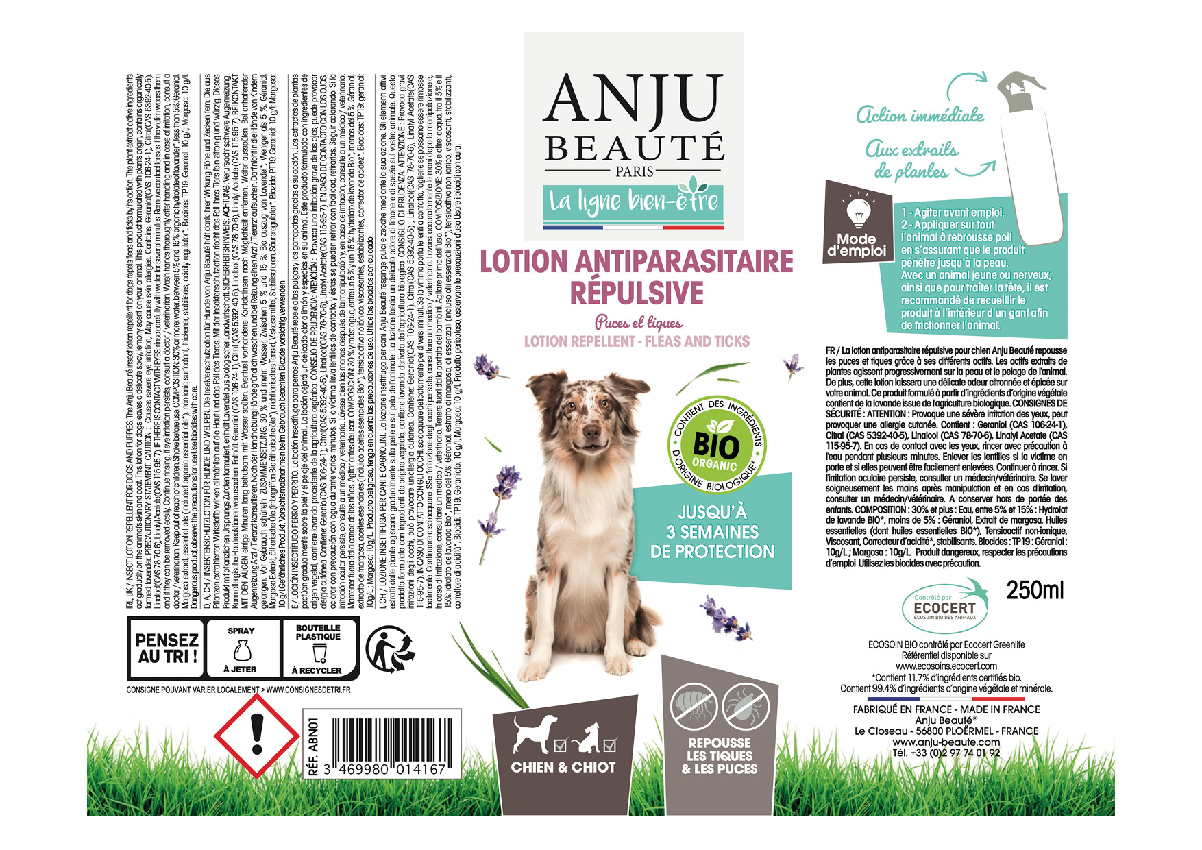 Soin antiparasitaire pour chien - Jardiland