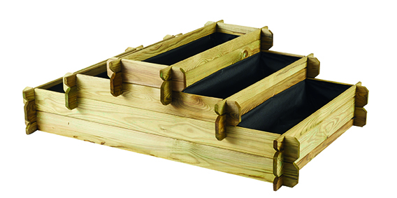 Acheter un Carre potager original en bois design & pas cher - PRÊT