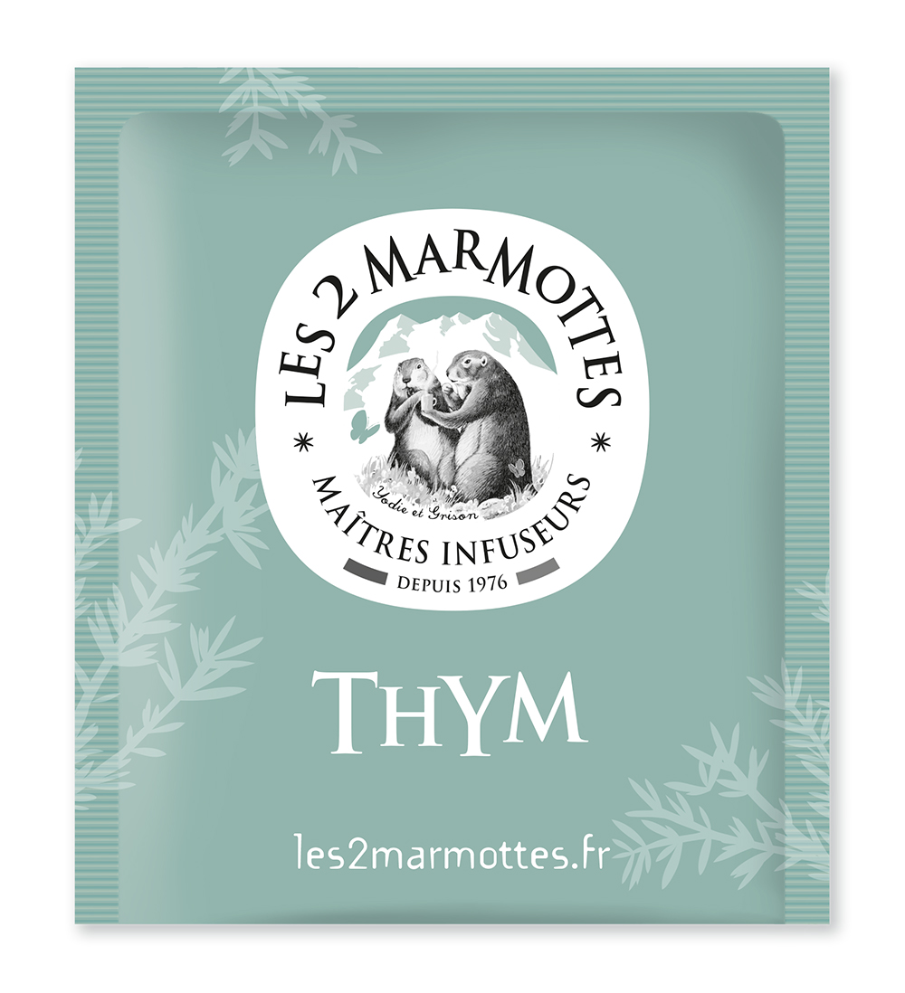Infusion Thym - Les 2 Marmottes - Jamais d'arômes ajoutés - rien d'autre  que du Thym 