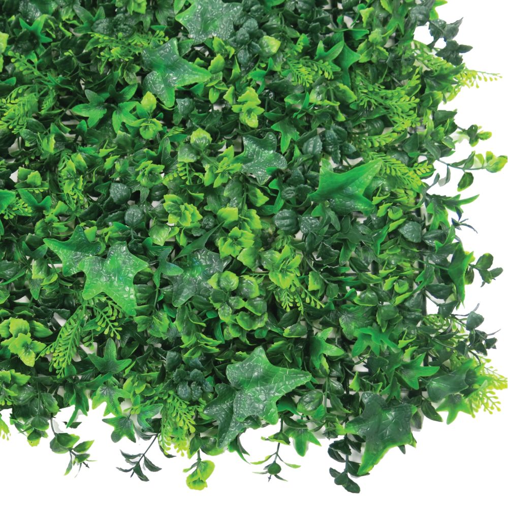 Mur végétal synthétique vert - pack de 1m² - IKAZ