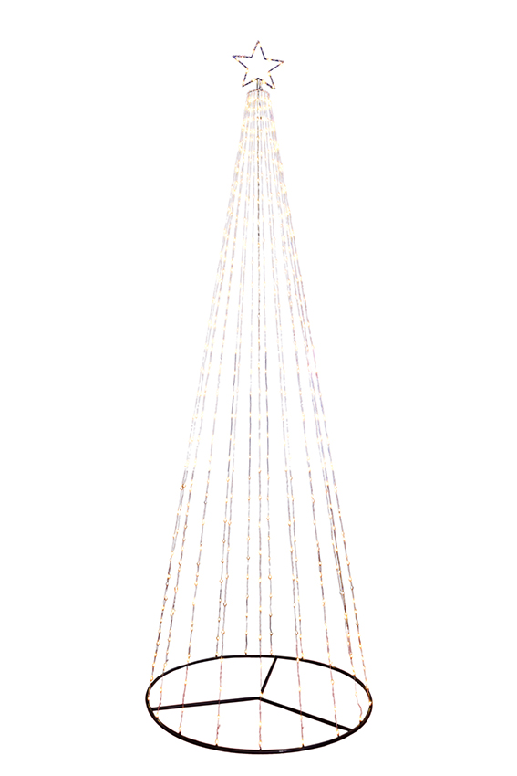 Micro LED Arbre illuminé extérieur Ø.30 x H.150 cm - 480L BC - Jardiland