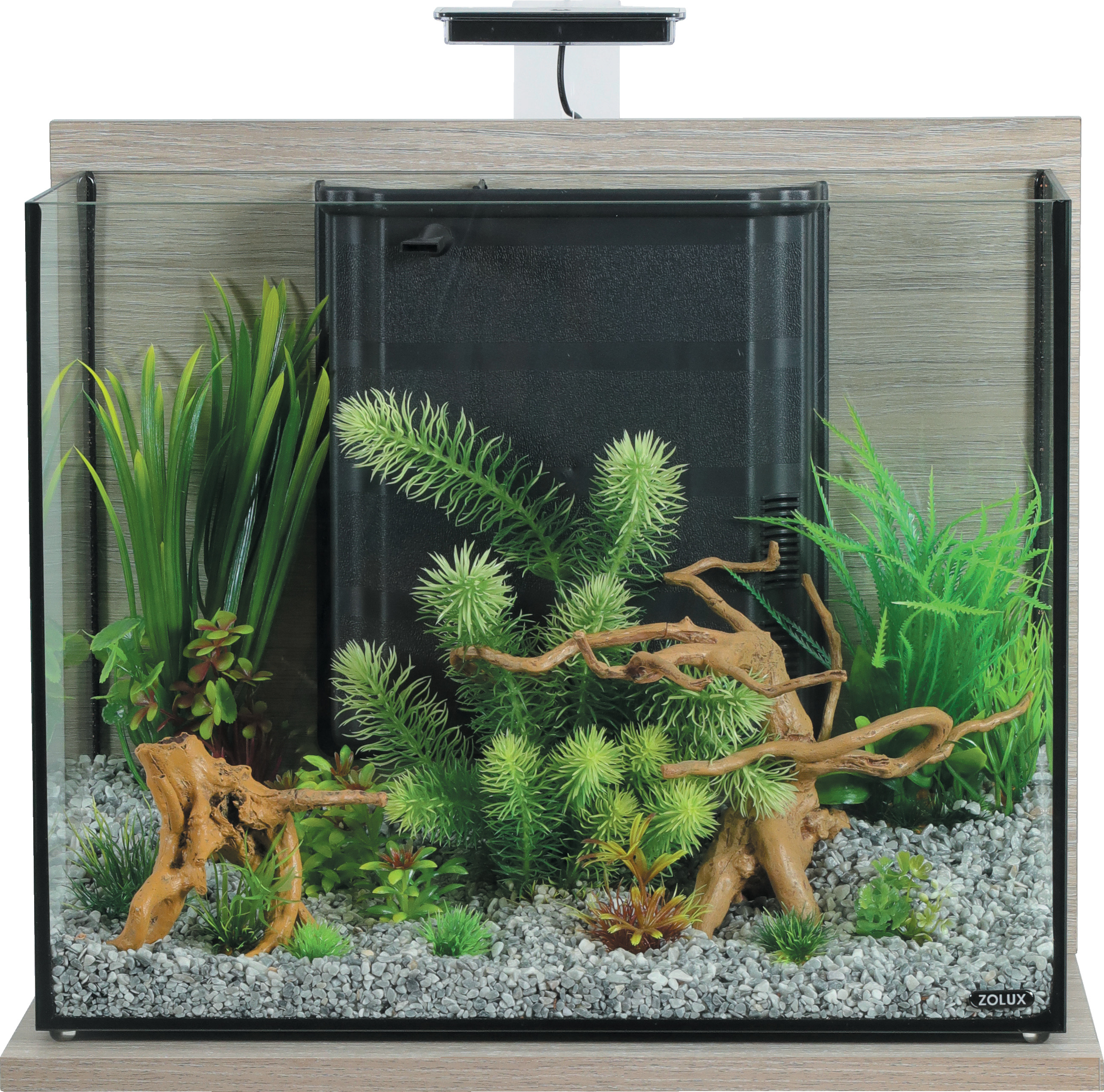 Aquarium Idro 60 zebrano gris Zolux