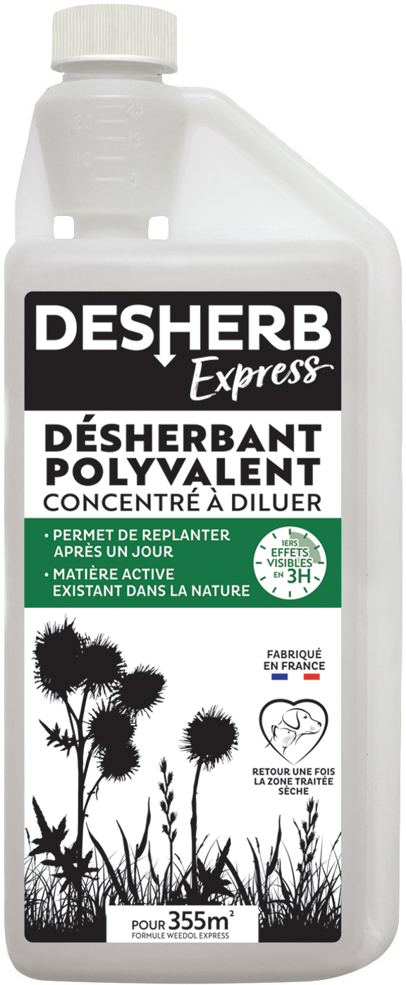 Désherbant concentré Desherb'Express 800 ml - Jardiland