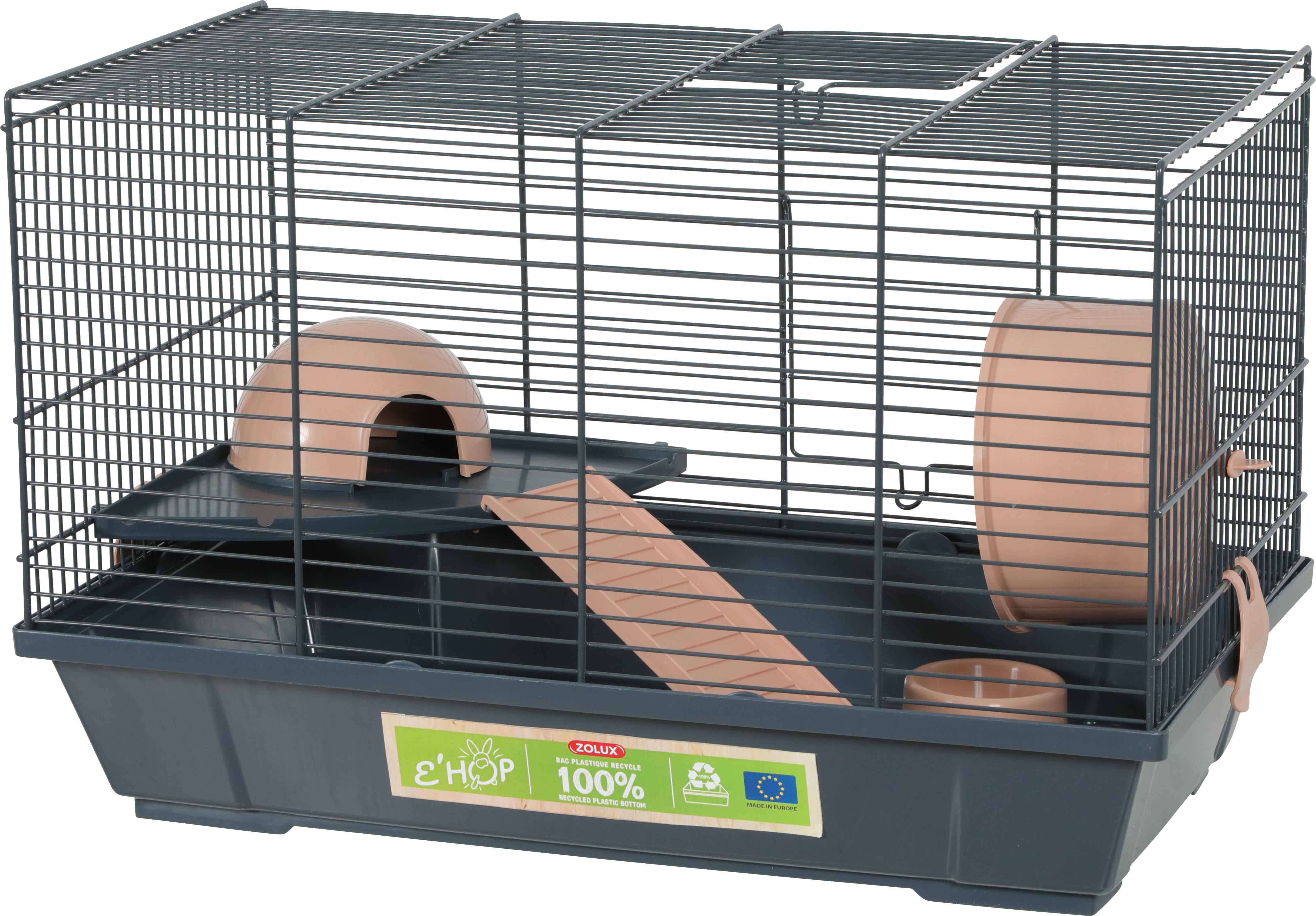 Zolux Cage pour Hamster, Souris, Gerbille ''RODY 3'' Mini : :  Animalerie