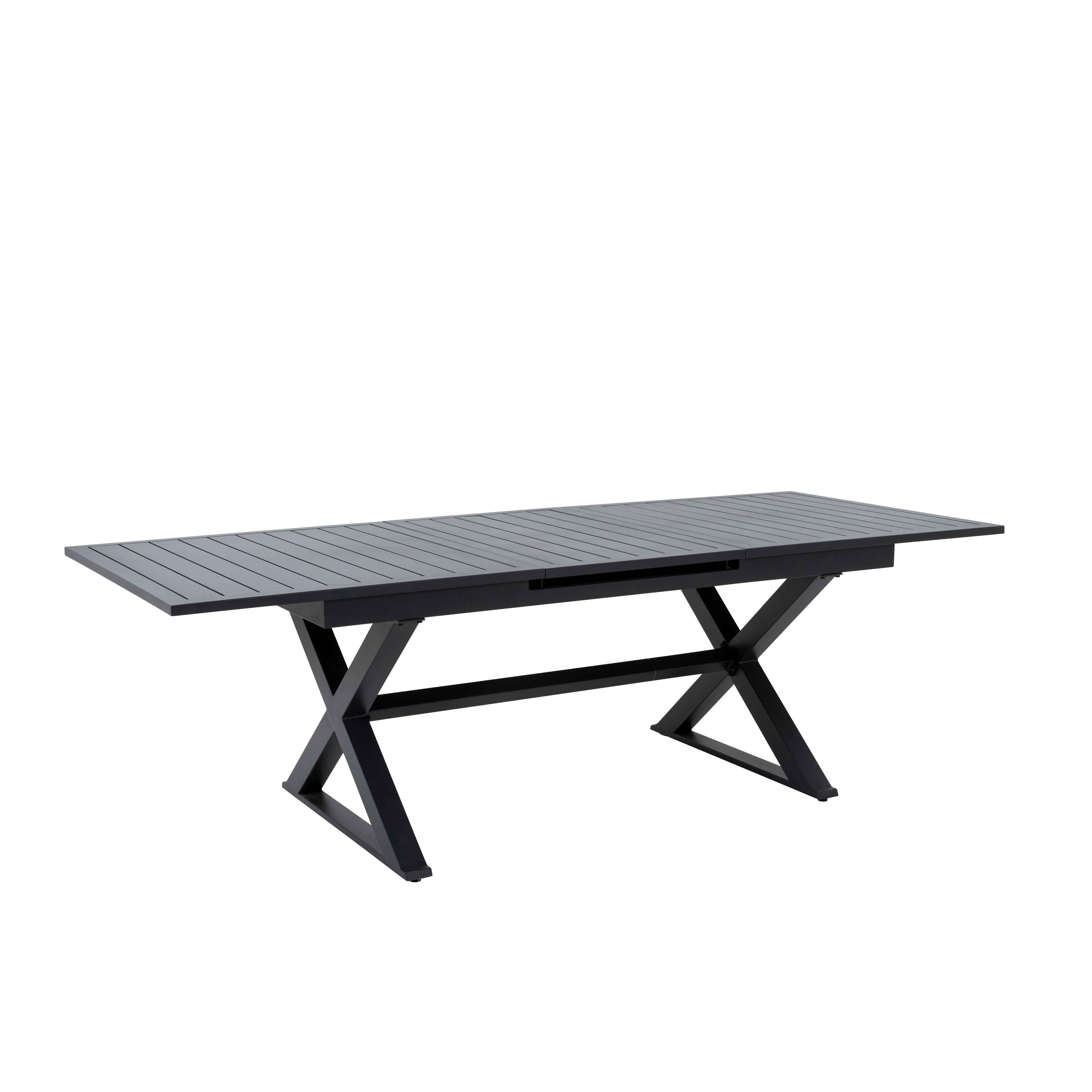 Table extensible en aluminium - L.180/240 x l.100 x H.75 cm - Jardiland