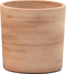 Pot en terre cuite patiné Hairie Grandon Pessac - Ø 40 x H 33 cm : Pots en terre  cuite naturelle CLAROUS balcon terrasse - botanic®