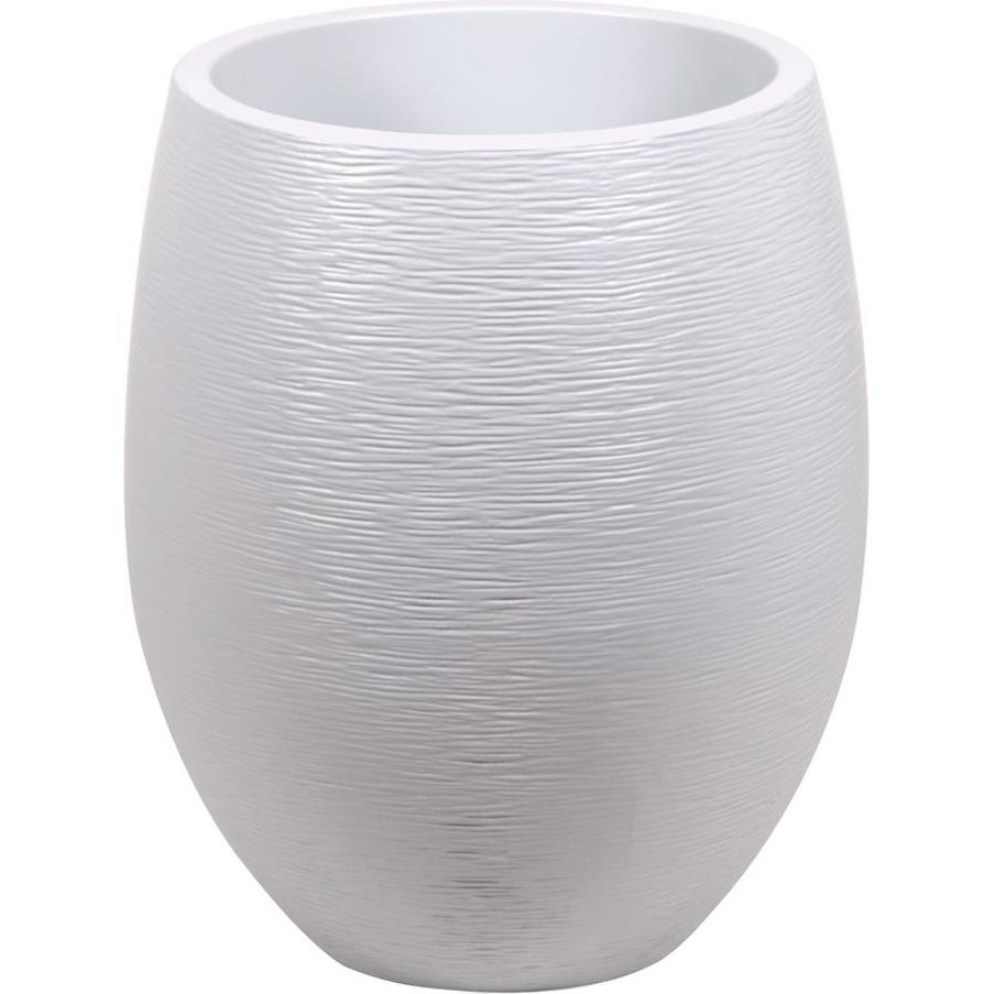 Pot de fleurs  Egg - Blanc Cérusé - Ø 50 x 60 cm - lot de 2 89098
