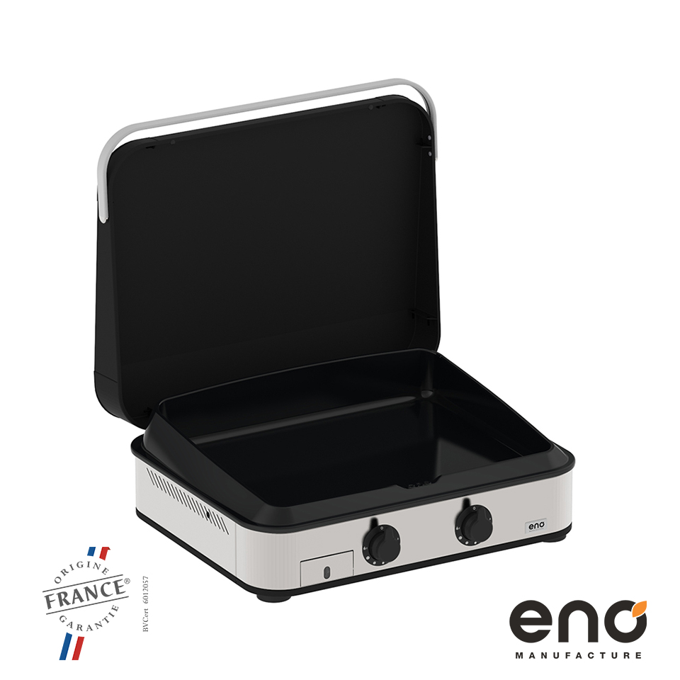 Eno - Desserte Emile pour plancha Eno HPL L.136 x l.58 x H.85 cm - Jardiland