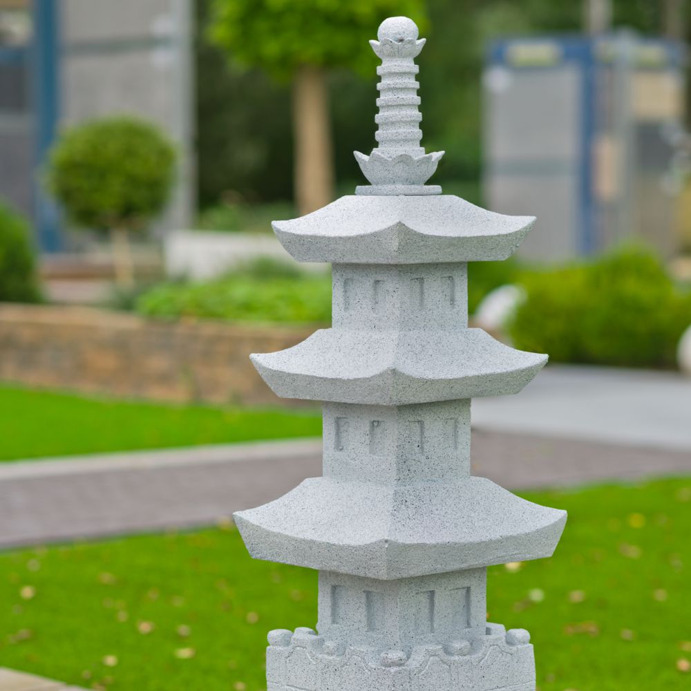 Pagode japonaise Japan, décoration de jardin - Le Monde Du Bassin