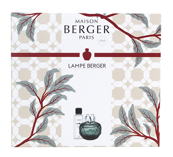 Maison Berger - Coffret Lampe Lolita pure parme + 1 recharge - Gamm vert