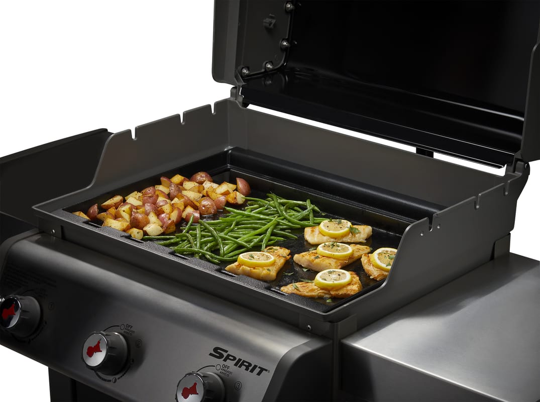 Plancha grand format pour Spirit 3 brûleurs