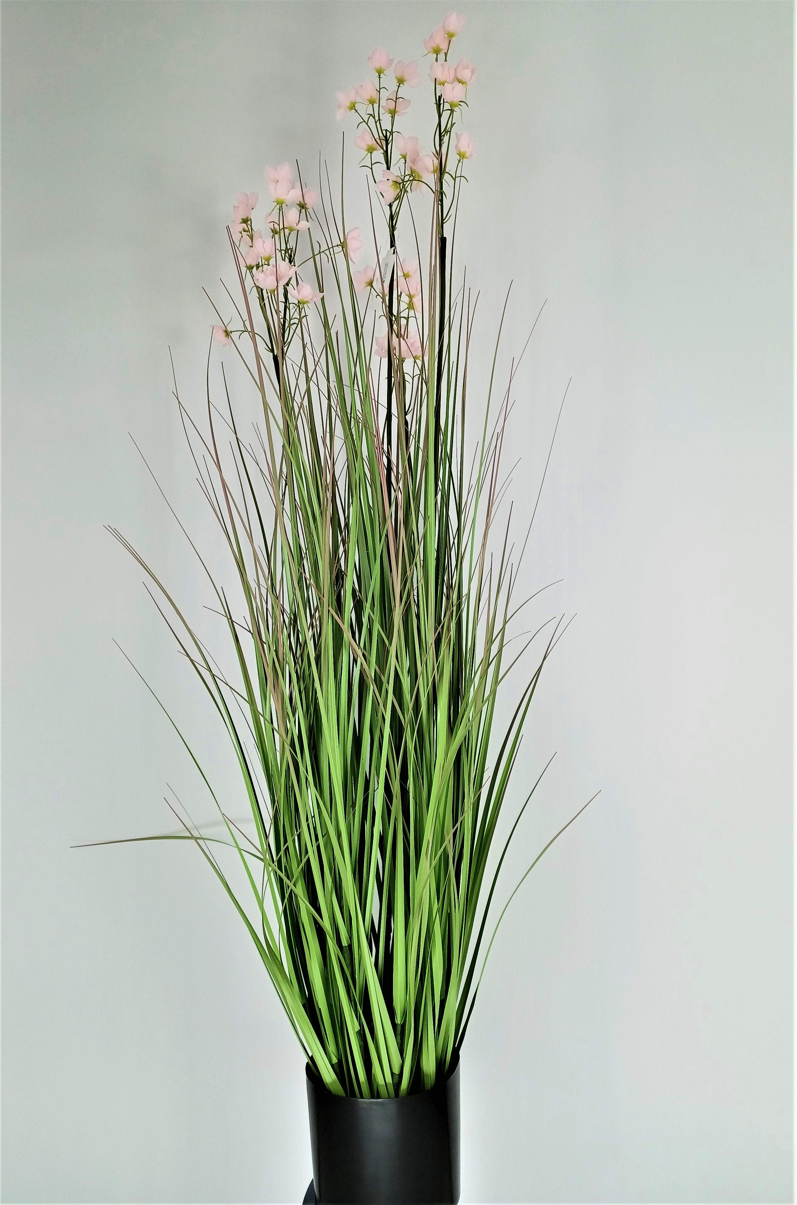 Plante artificielle palmier dans pot en roseau h 80 cm