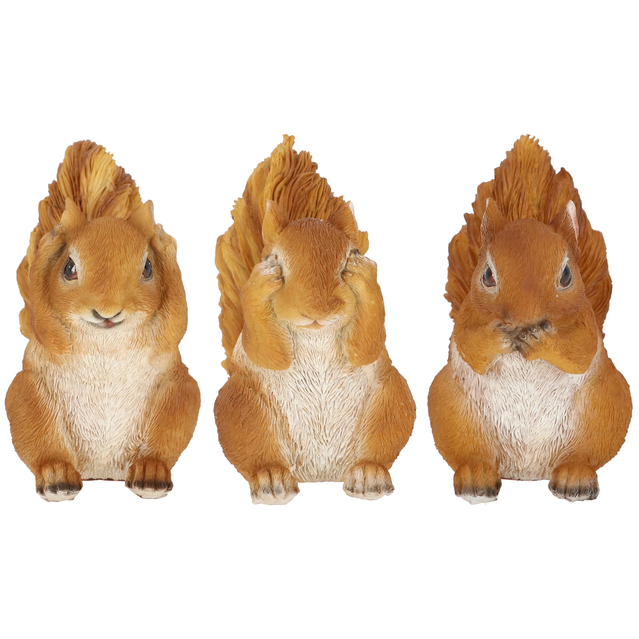 50 Figurines écureuils Miniatures En Résine - Taille 22x11,5x22,5 Mm, Pour Décoration Jardin, Maison, DIY
