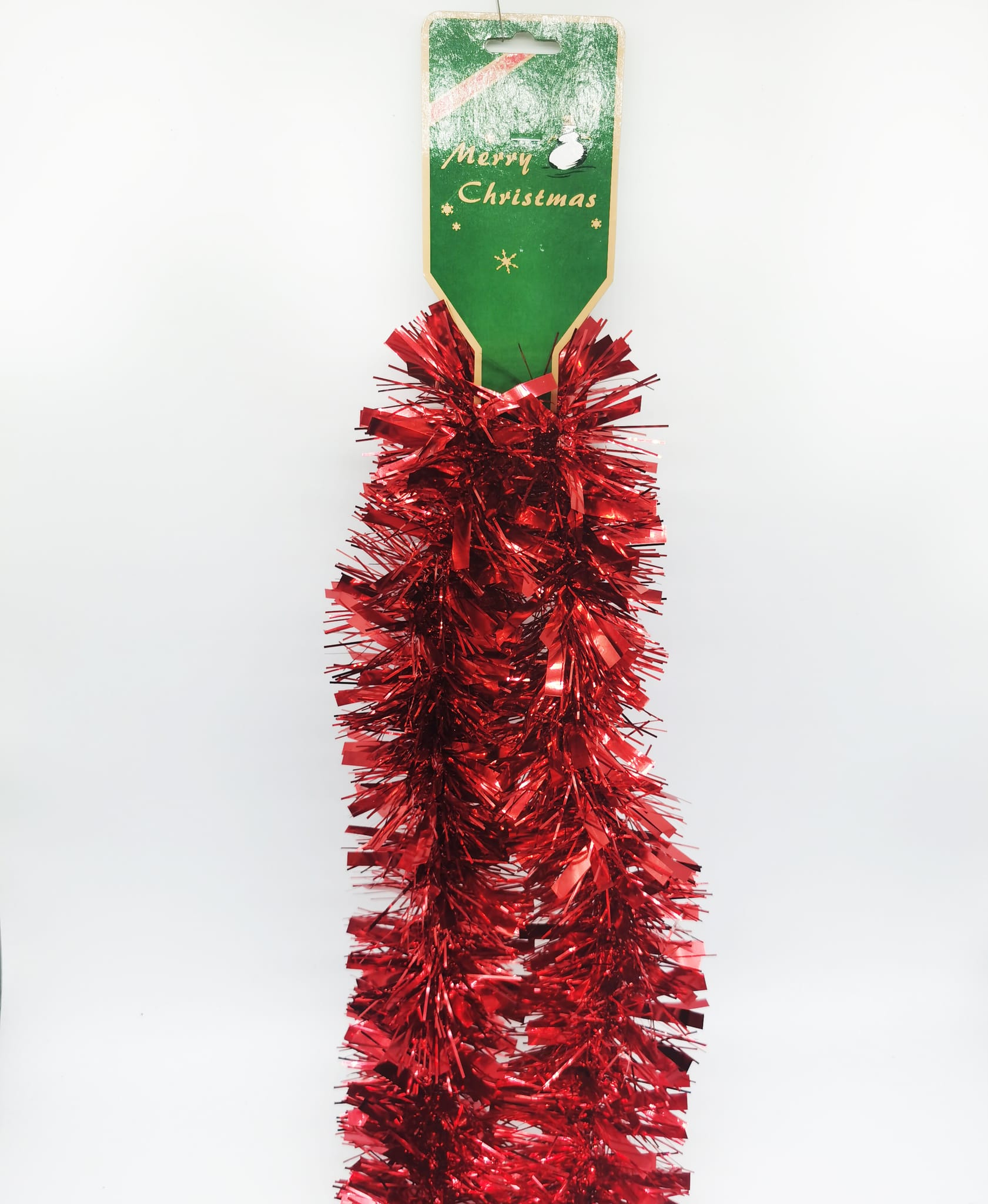 Guirlande scintillante - rouge- L. 200 cm - ECLOZ