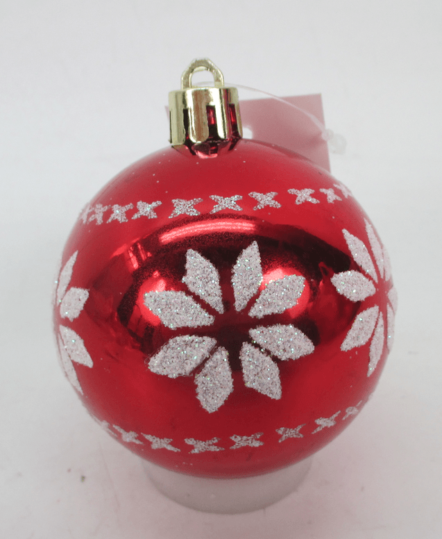 Tube de 10 boules de Noël incassables - coloris assortis - Ø. 6 cm - ECLOZ