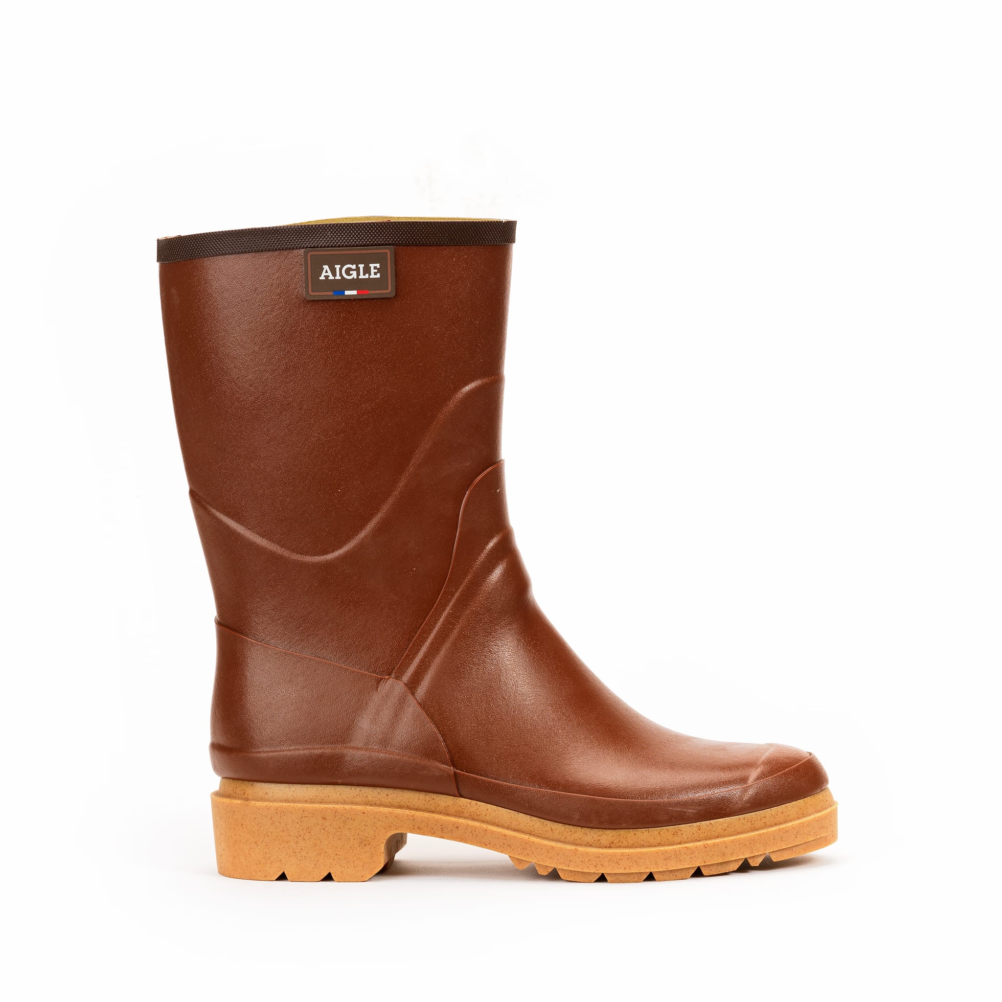 Bottillons en caoutchouc Bison 2 Ambre taille 43 - Aigle