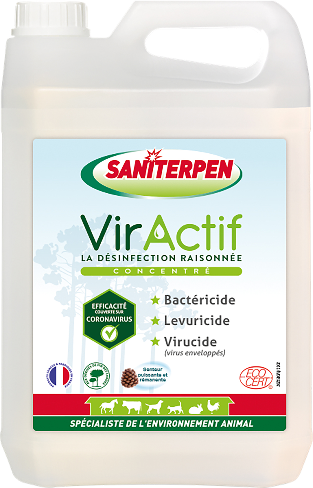 SANITERPEN VIRACTIF CONCENTRE 5L - Gamm vert