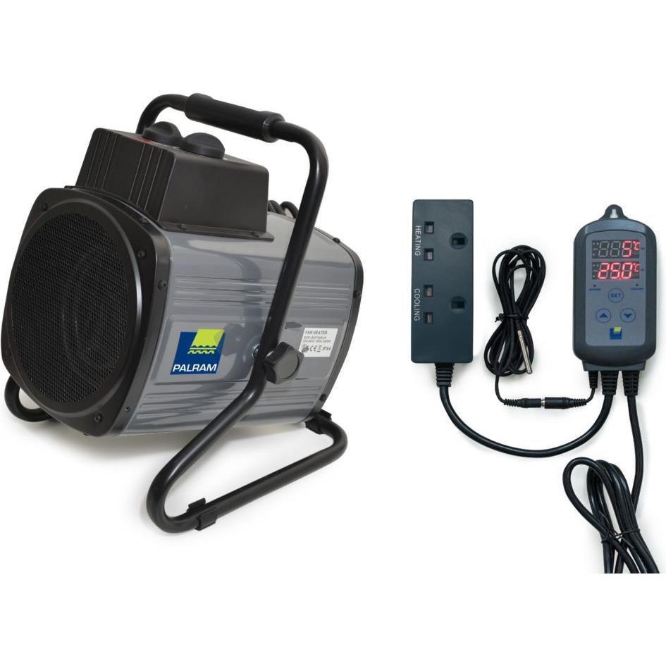 Chauffage électrique pour serre Palma avec Thermostat numérique