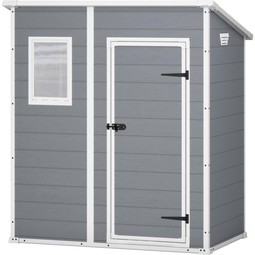 Abri de jardin STOREMAX PVC 4,41m² Dark Grey - Duramax - Gamm vert