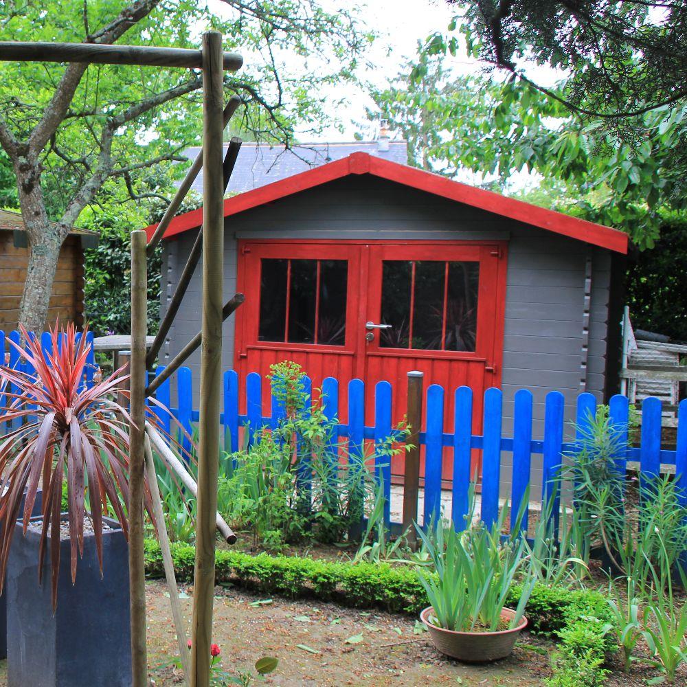 Decor & Jardin - Abri de jardin bois Milovic 4,90 m² Ep.19 mm - Gamm vert
