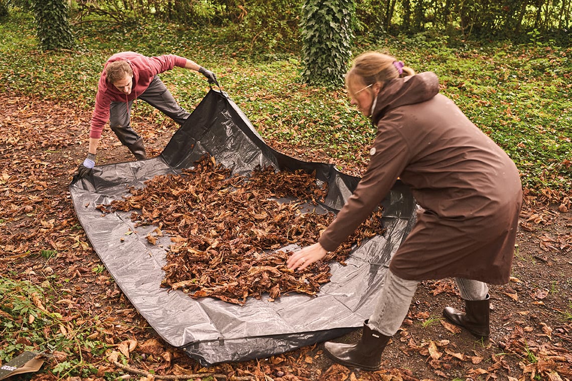 Bâche de ramassage plastique vert 2x3 m - ECLOZ