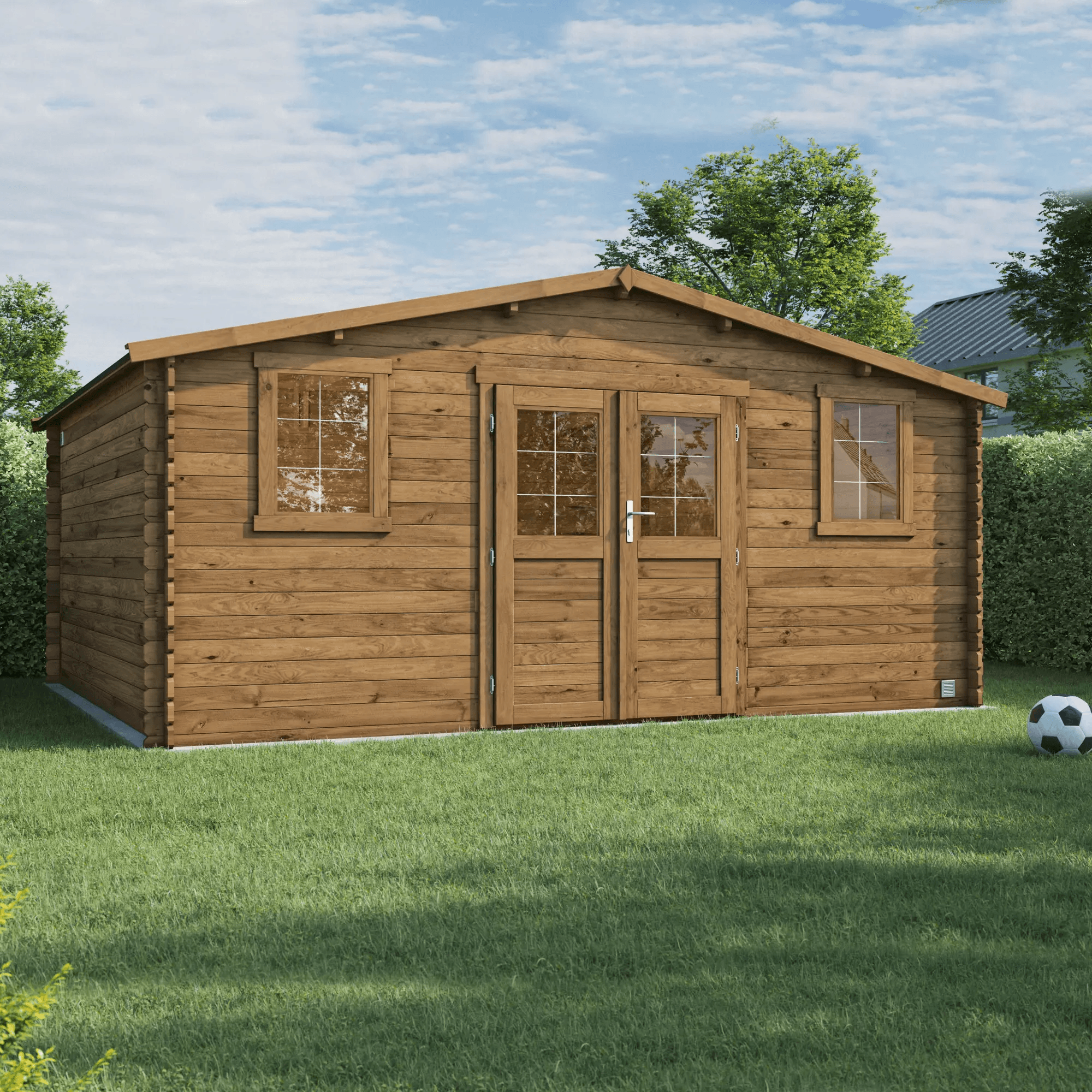 Abri de jardin bois Nicia - Cerland