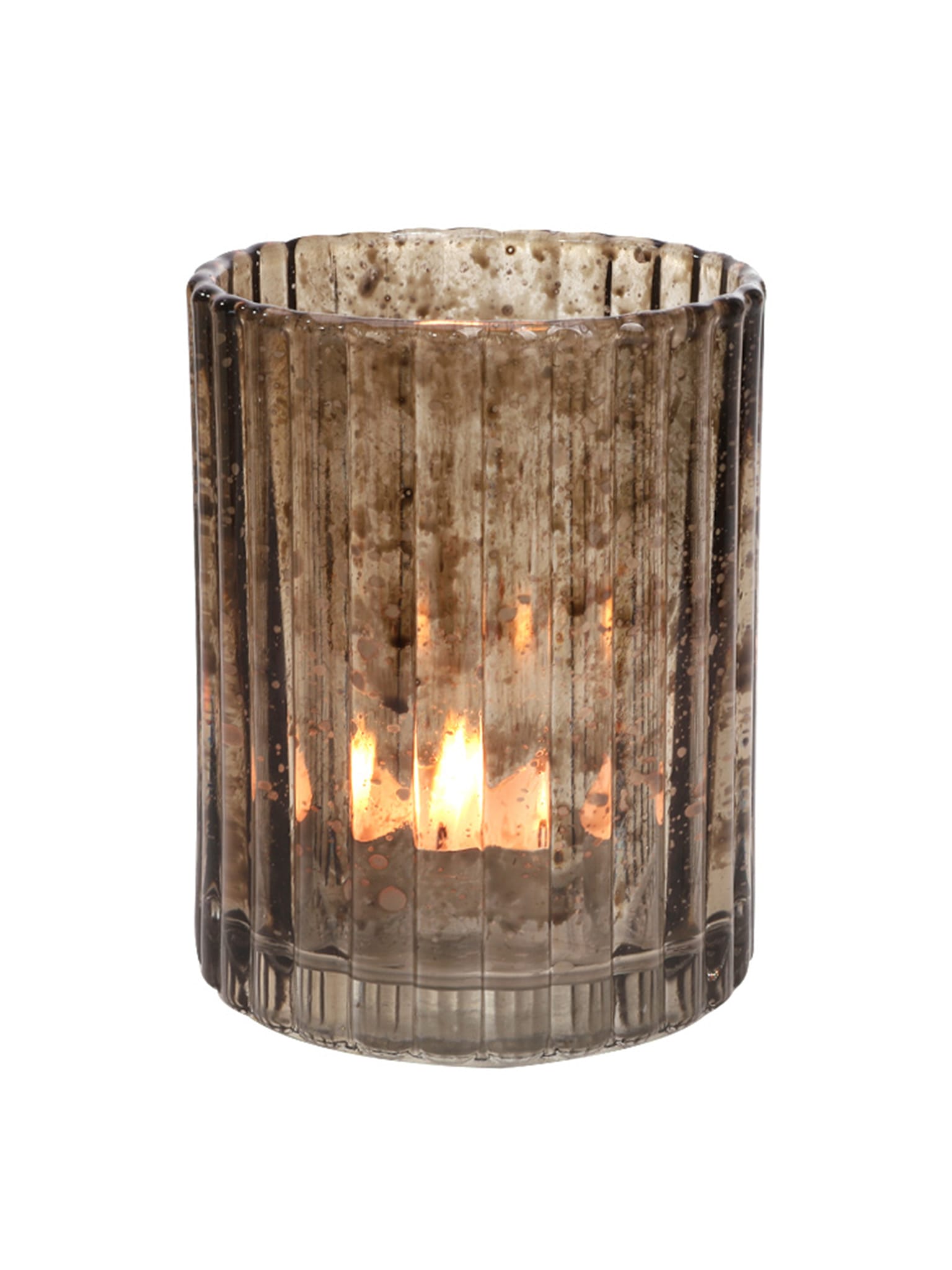 Photophore strié - H. 32 cm - ECLOZ