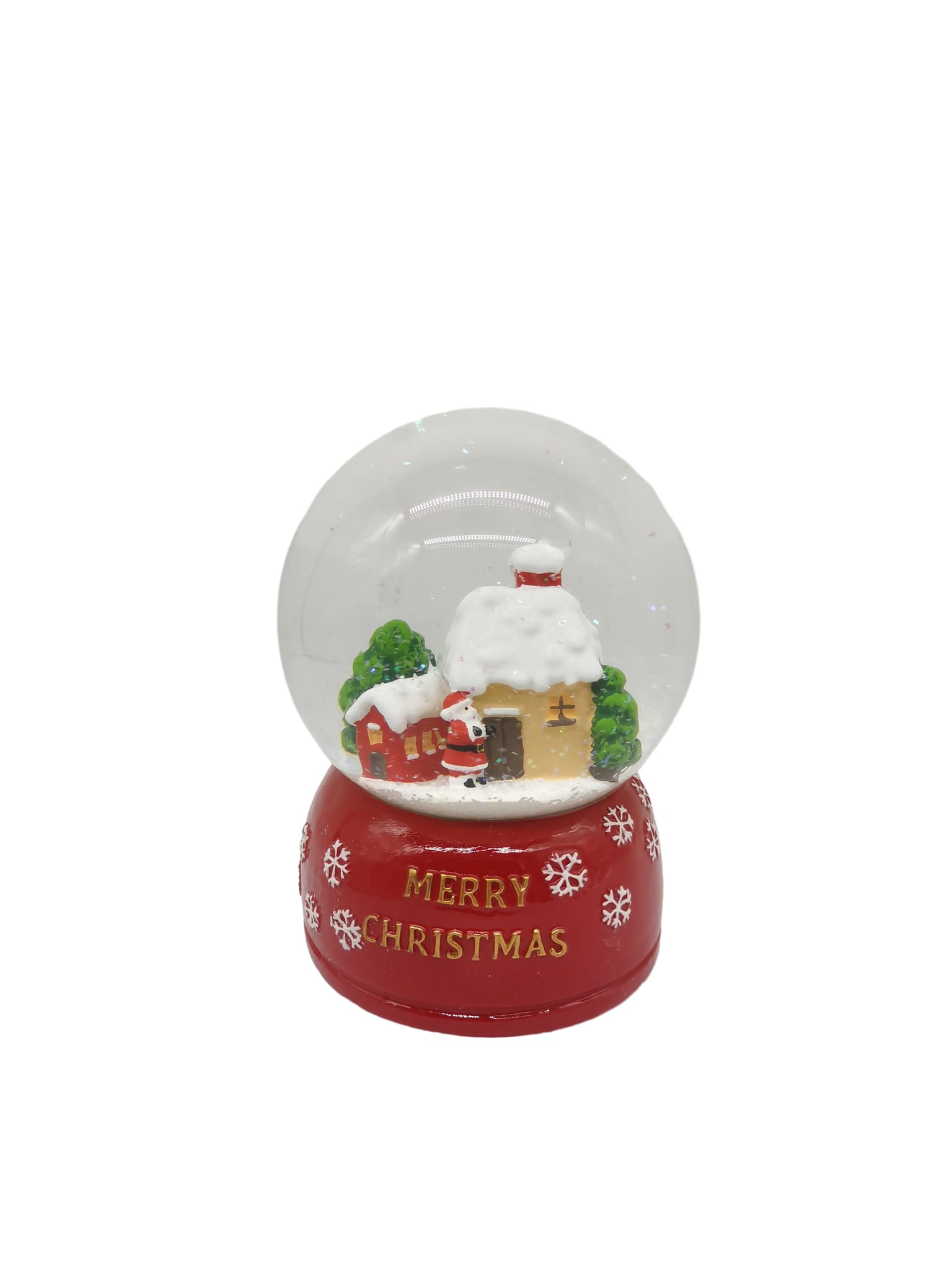 Boule à neige - rouge - Ø. 8 cm - ECLOZ