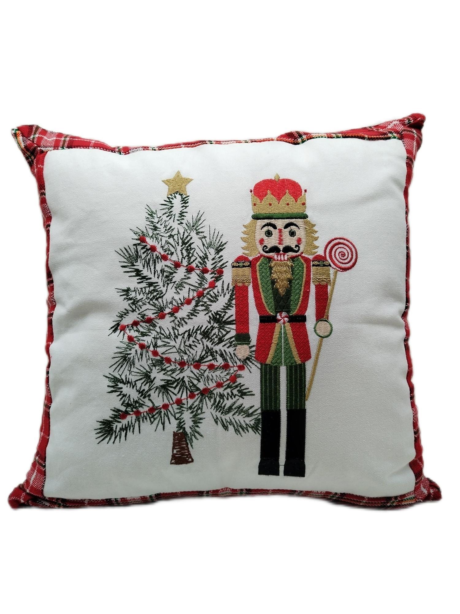 Coussin - décor casse-noisette tartan - ECLOZ