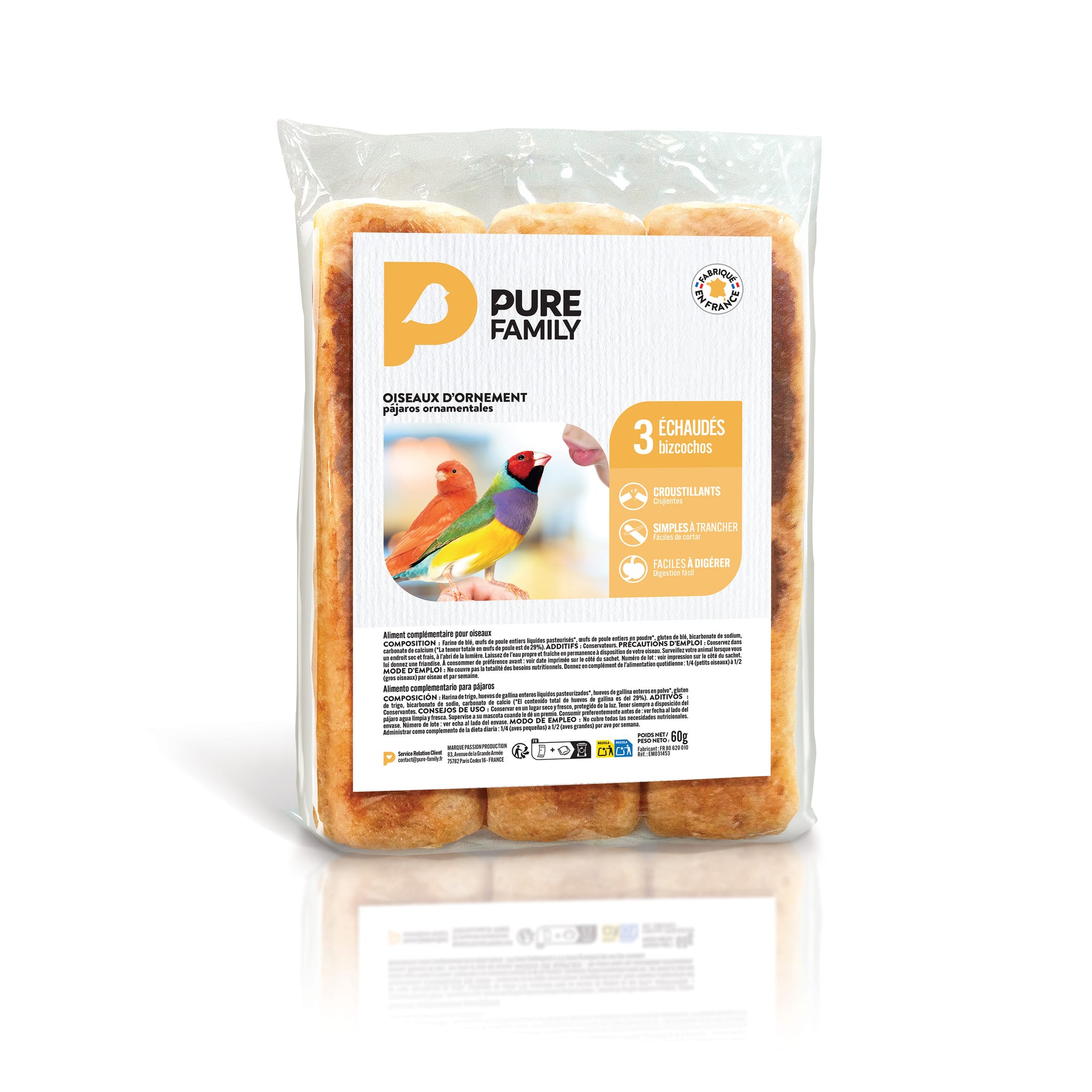 Complément alimentaire Échaudés x3 - PURE FAMILY