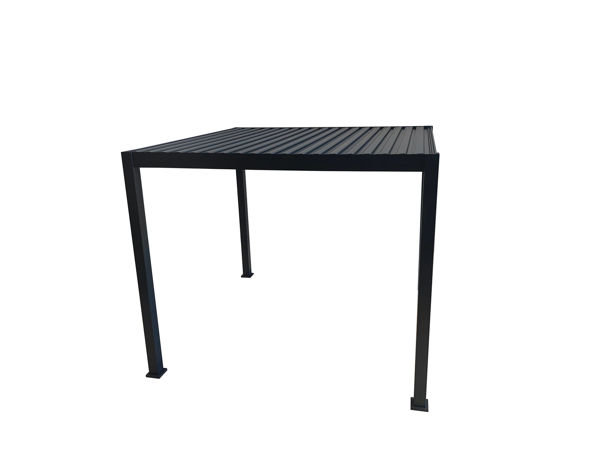 Pergola bioclimatique 3x4m aluminium anthracite ECLOZ