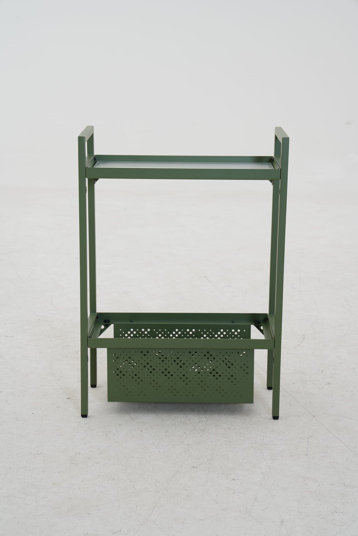 Etagère extérieure acier kaki petite Elda ECLOZ