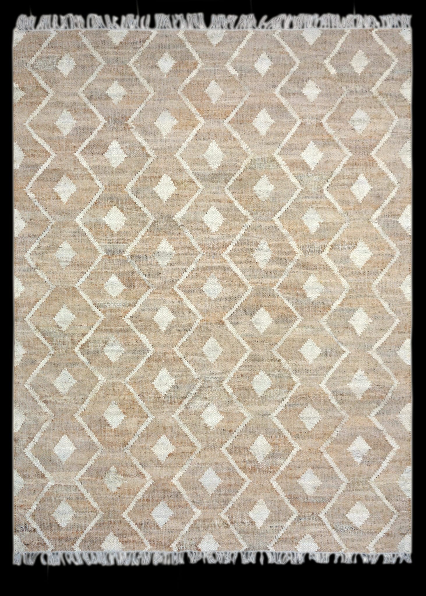Tapis naturel blanc 200x140 - ECLOZ