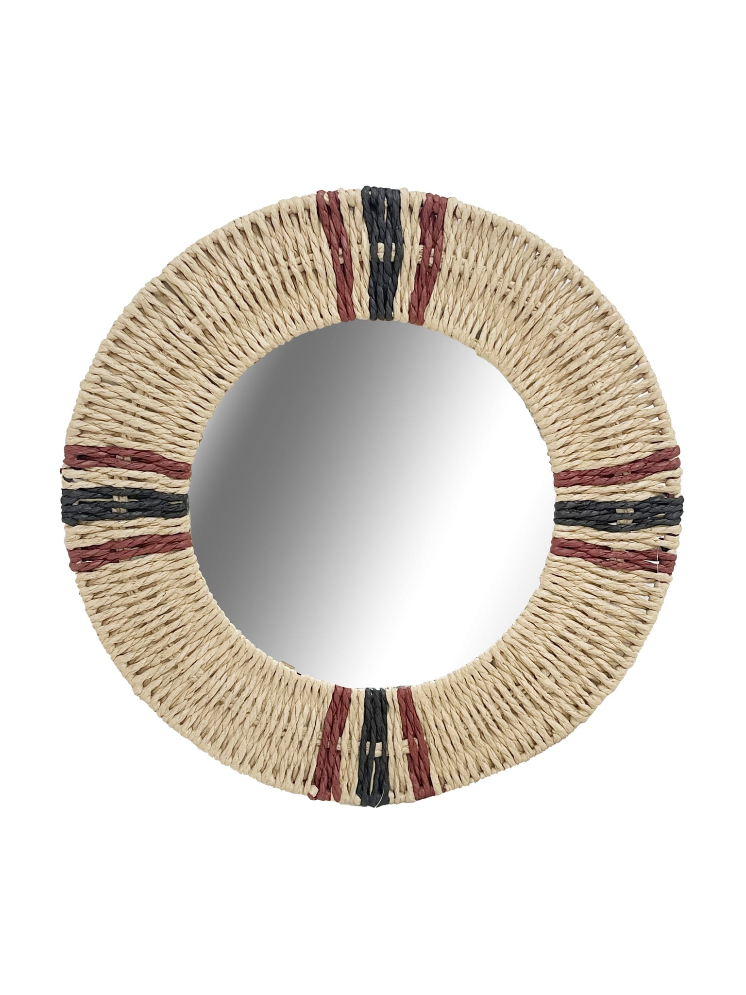 Miroir trait bordeaux et noir - ECLOZ