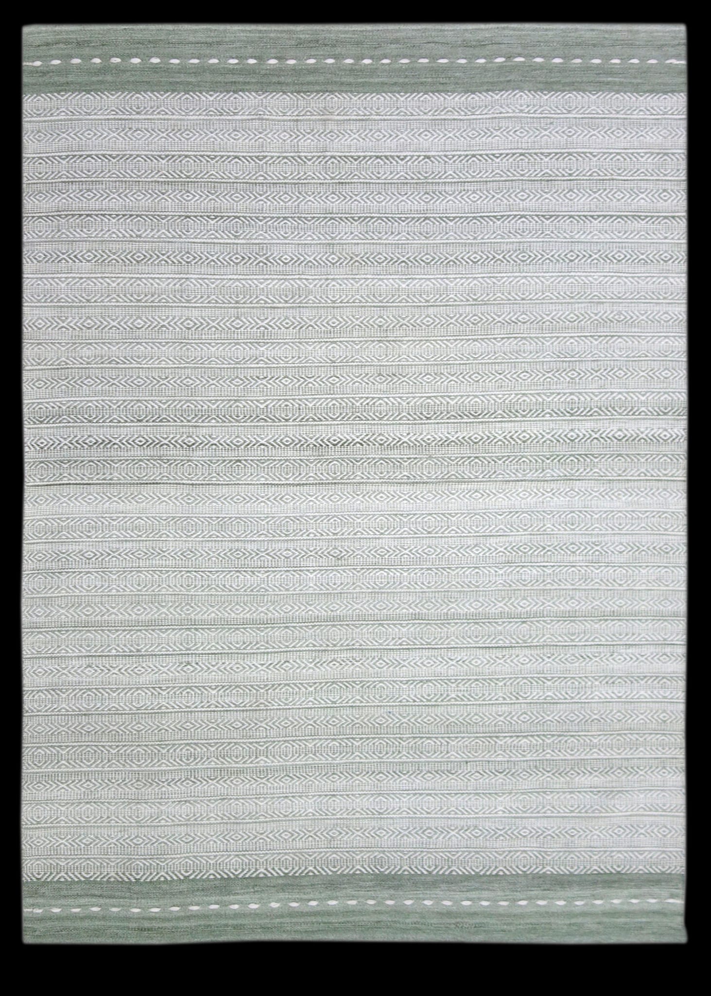 Tapis à motif 200x140 vert - ECLOZ