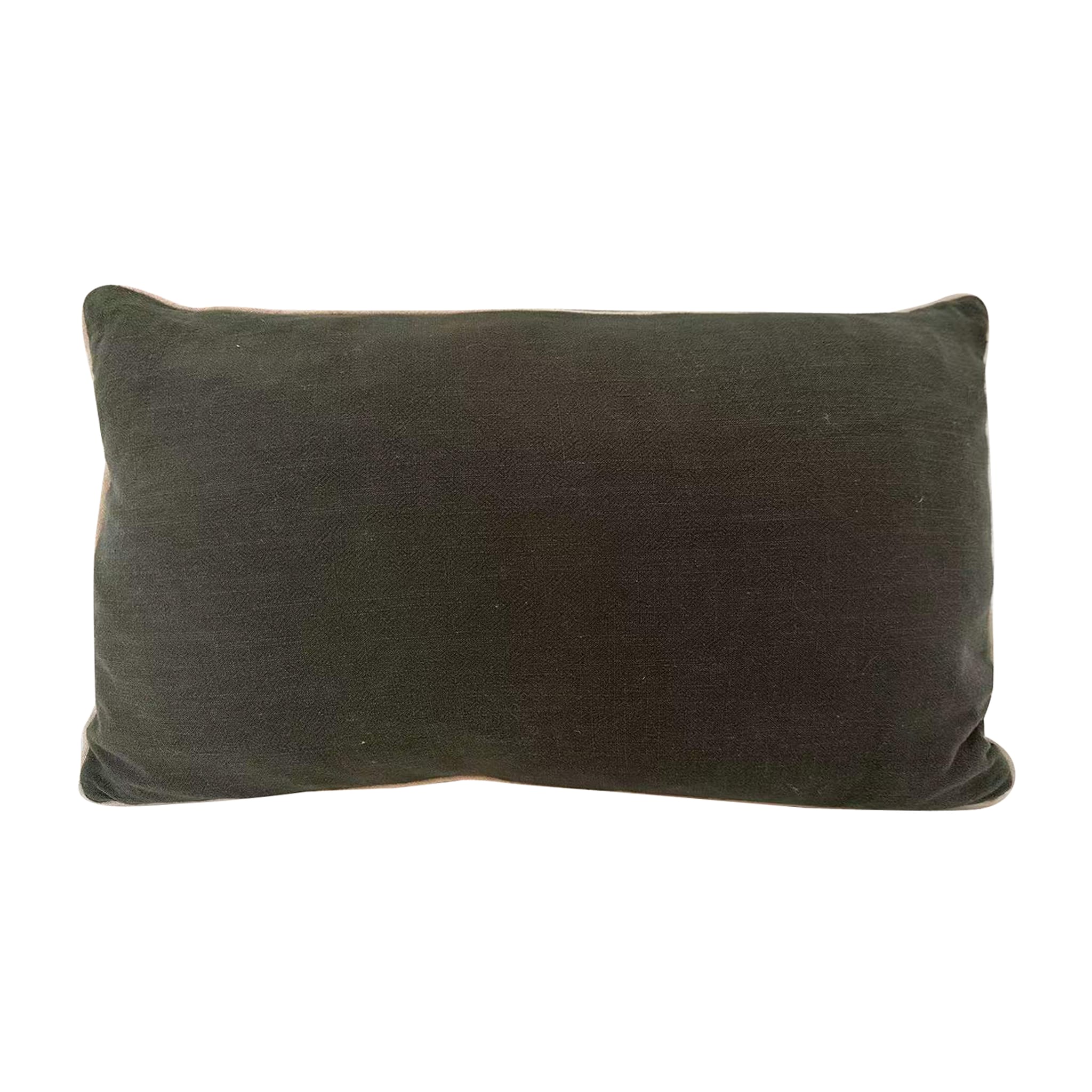 Coussin rectangulaire vert foncé - ECLOZ